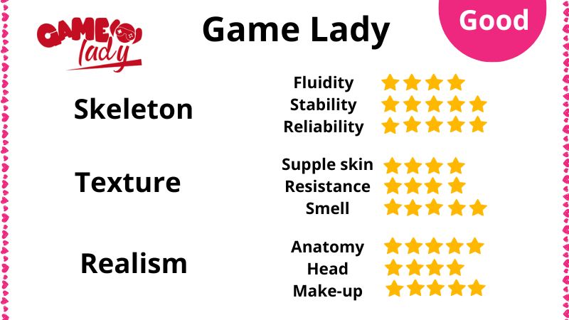 Review of Game Lady sex dolls